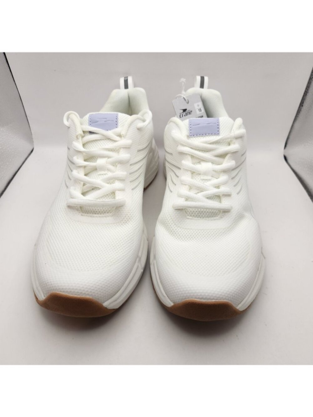 Crane Womens Memory Foam Athletic Shoes White US 10 Lace Up Sneakers - Picture 2 of 10
